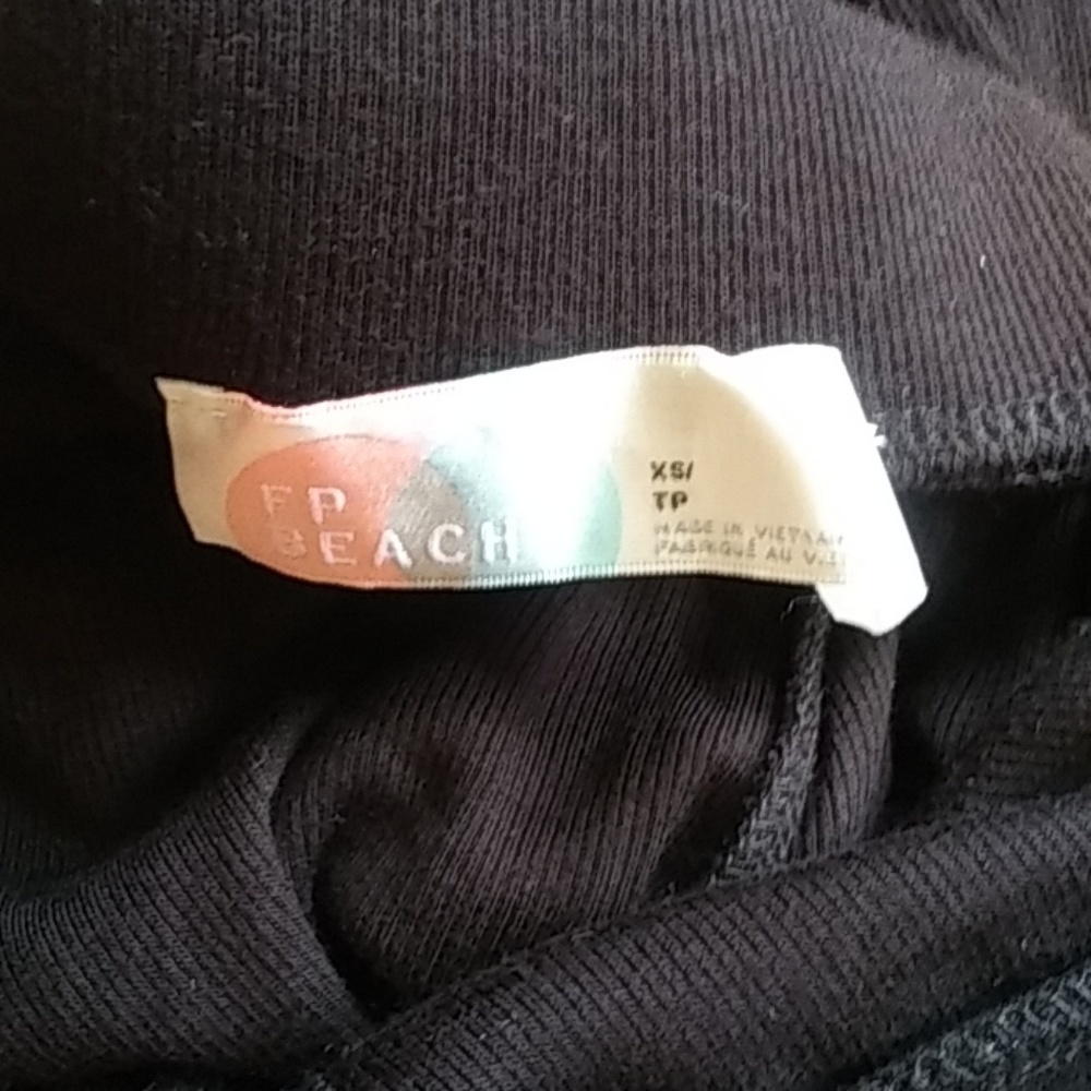 Free People Black Flowy Pants - Picture 5 of 5